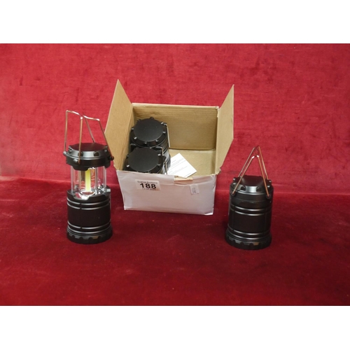 188 - BOX OF LANTERNS