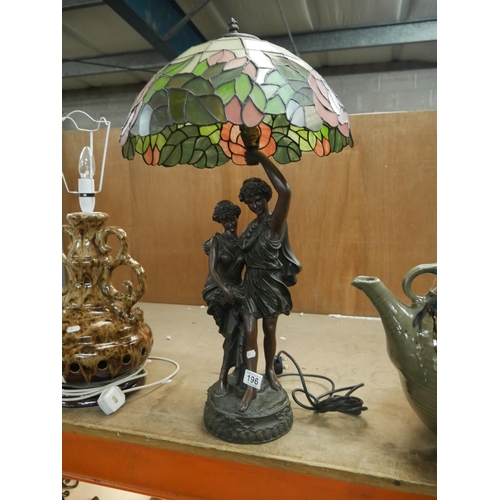 196 - FIGURINE LAMP
