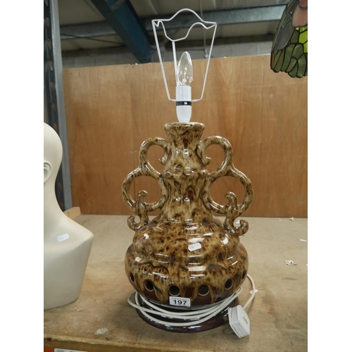 197 - WEST GERMAN LAMP