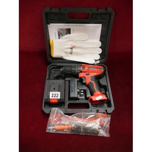 222 - CORDLESS DRILL
