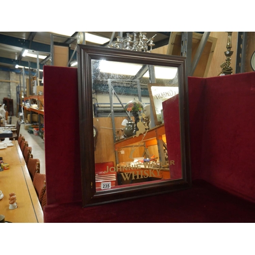 235 - ADVERTISING MIRROR