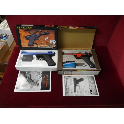 237 - 2 AIRSOFT PISTOLS