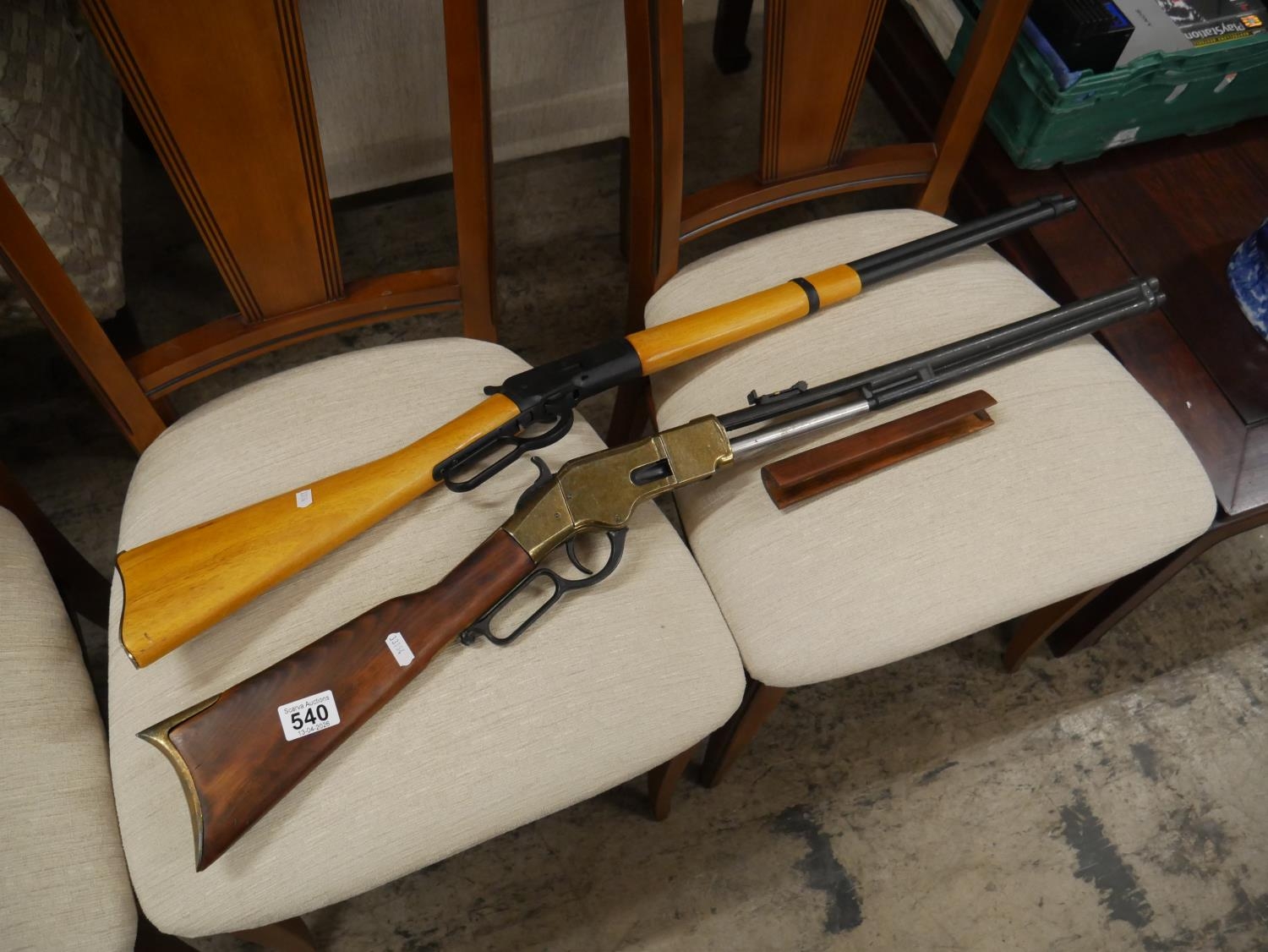 REPLICA RIFLE AND ANOTHER