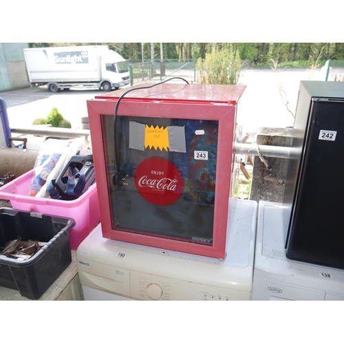 243 - SMALL FRIDGE