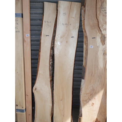 252 - 2 PIECE OF BIRCH