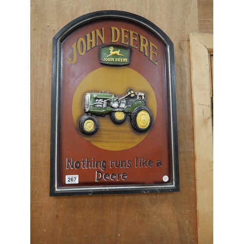 267 - JOHN DEERE SIGN