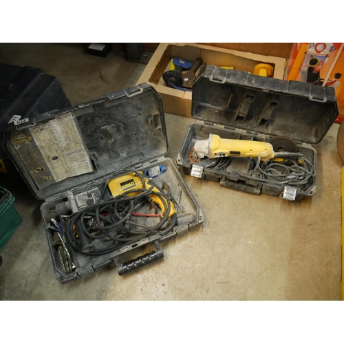 270 - DEWALT GRINDER WORKING PLUS DEWALT SDS DRILL NOT WORKING