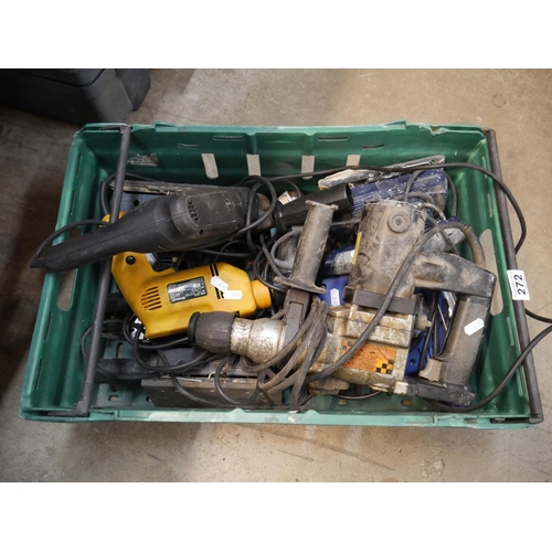 272 - CRATE OF TOOLS
