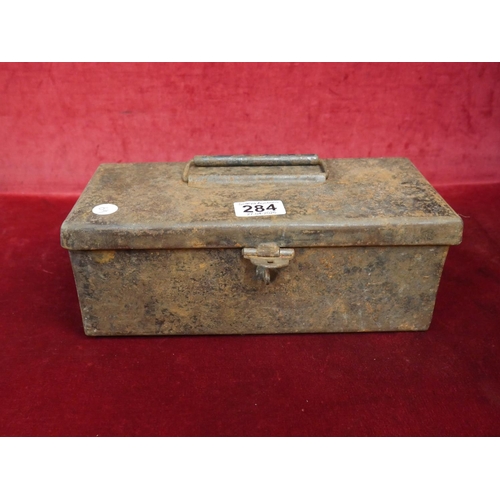 284 - TRACTOR TOOL BOX