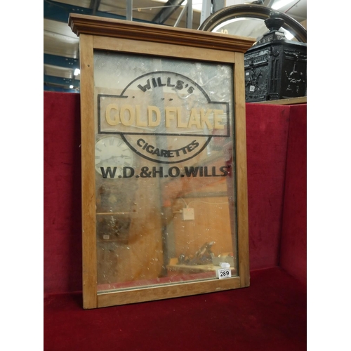 289 - ADVERTISING MIRROR