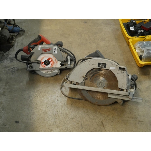 296 - 2 SKILL SAWS