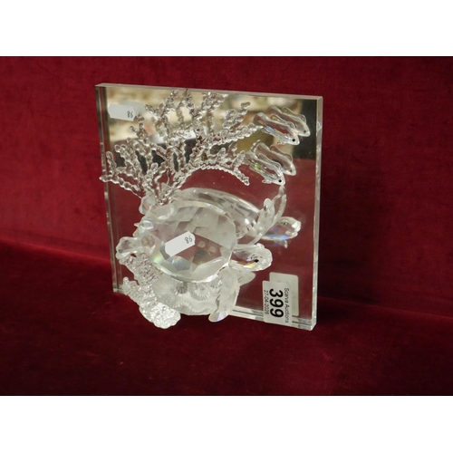 399 - SWAROVSKI CRYSTAL ORNAMENT