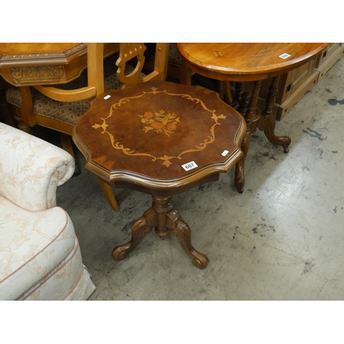 607 - INLAID TABLE