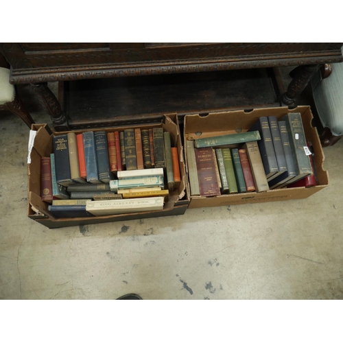 617 - 2 BOXES OF BOOKS