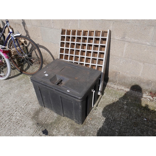 63 - STORAGE BOX AND SHELF