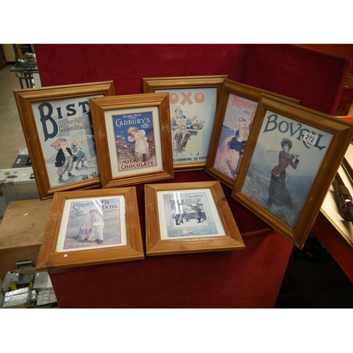 272 - LOT OF ADVERTISING PRINTS
