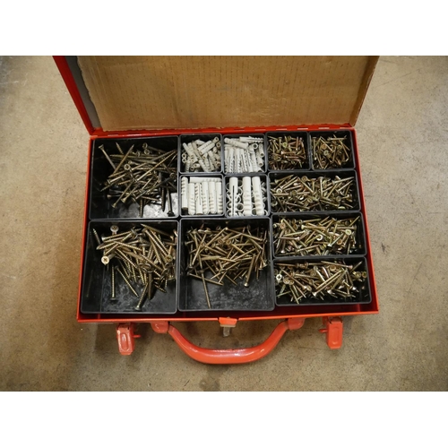 293 - BOX OF SCREWS ETC