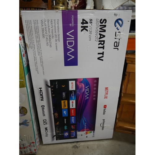 885 - SMART TV LOOSE WIRE WORKS INTERMITTENTLY