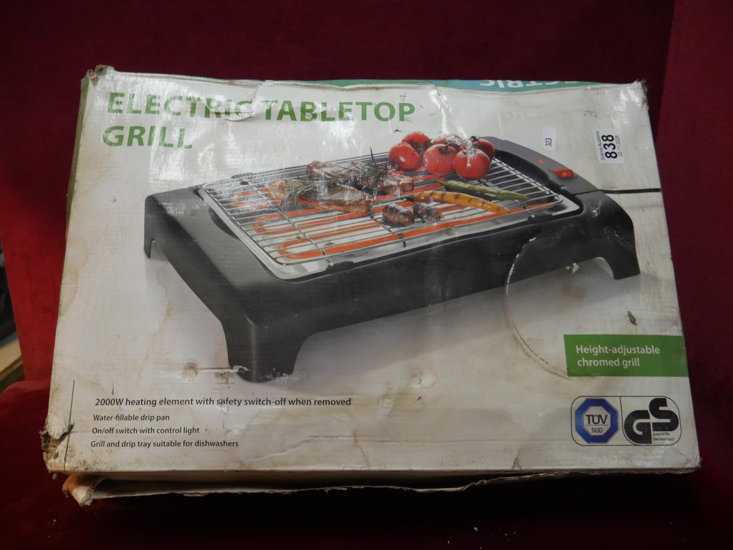 ELECTRIC TABLE TOP GRILL