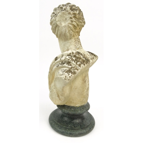 12 - Antique marble bust of Juno, 42cm high