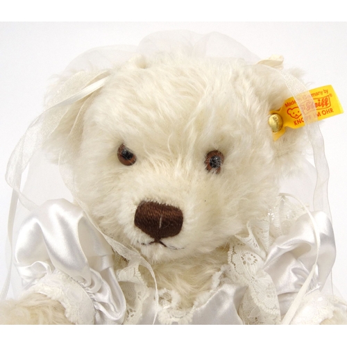 545 - Steiff bear named Margarete made to commemorate 100 Years of Margarete Steiff, dated 24.07.1847, 29c... 