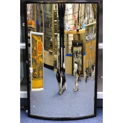 532 - Vintage circus mirror, 110cm x 66cm