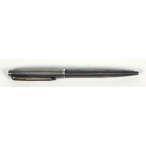 79 - Parker sterling silver ballpoint pen, 13cm long