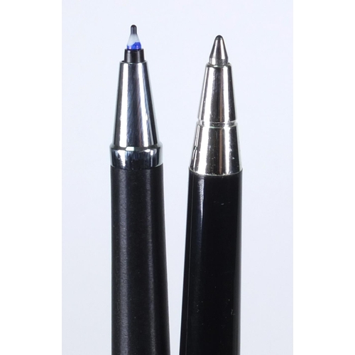 90 - Selection of Parker fountain and ballpoint pens, the largest 13cm long