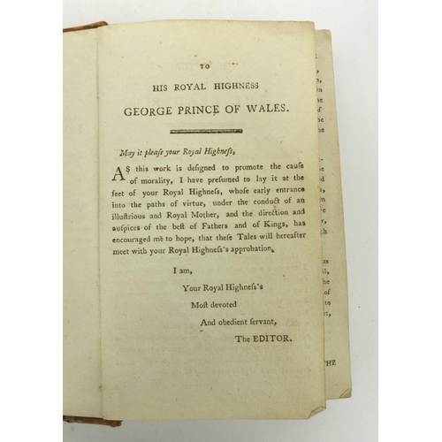 271 - Leather bound 1660 John Field bible, leather and brass bound bible, together with The Tales of Genii... 