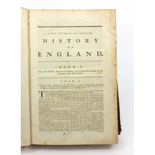 272 - The History of England - Summer of the Year 1787, with fold-out maps and black and white plates, 38c... 