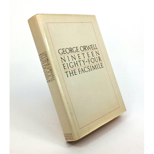 269 - George Orwell 1984 - The Facismile , published by Secker & Warburg London