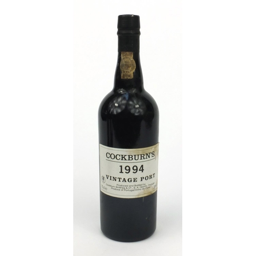 141 - Three bottles of Cockburn's 1994 vintage port