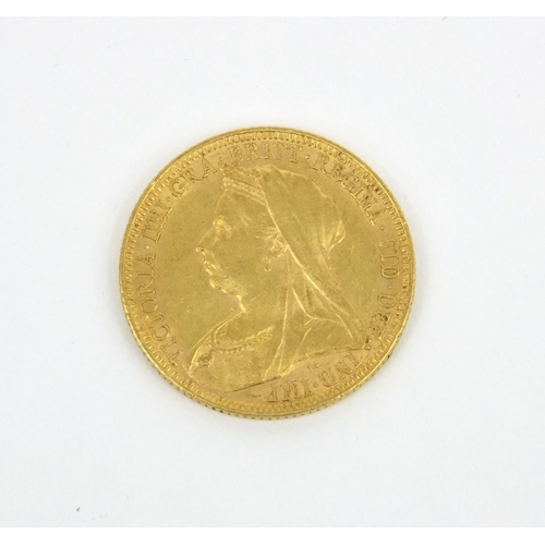 304 - Queen Victoria 1894 gold sovereign