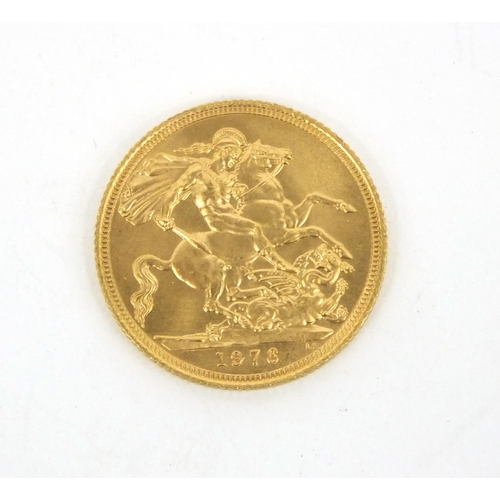 310 - Elizabeth II 1976 gold sovereign