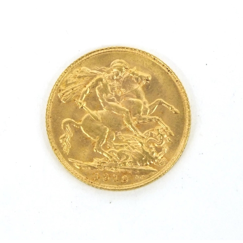 307 - Edward VII 1910 gold sovereign