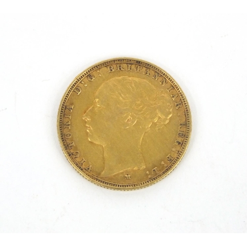 302 - Queen Victoria 1884 gold sovereign