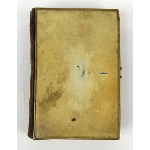 274 - Victorian bone mounted Hebrew book, 18cm x 12cm