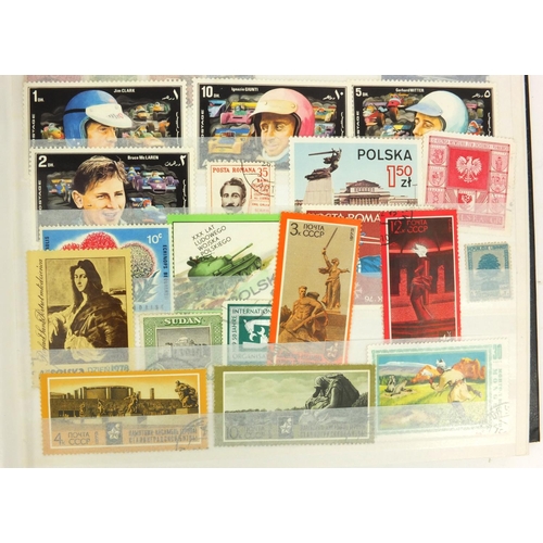 288 - Commonwealth stamps including India, Canada, Australia, some British, and an album including America... 