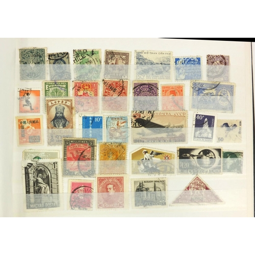 288 - Commonwealth stamps including India, Canada, Australia, some British, and an album including America... 