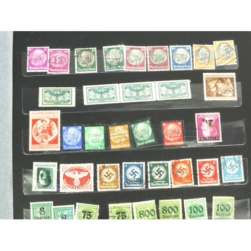 289 - Stamp album of German, Malayan and some stamps on covers