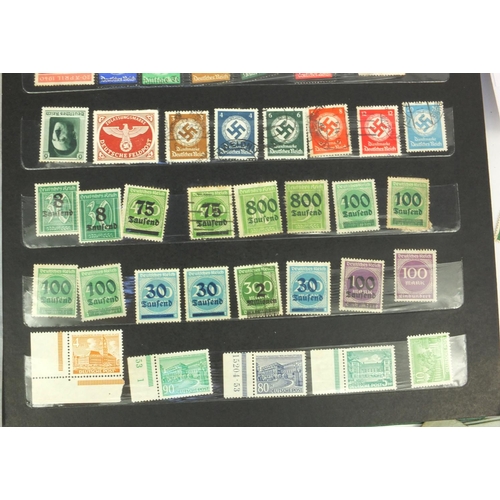 289 - Stamp album of German, Malayan and some stamps on covers