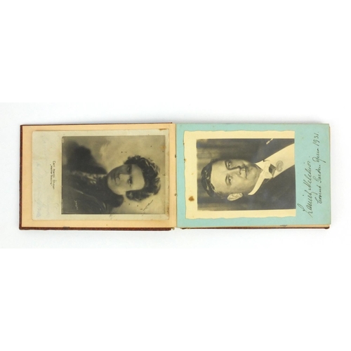 261 - Two autograph albums from the 1920s and 1930s of theatrical stage stars