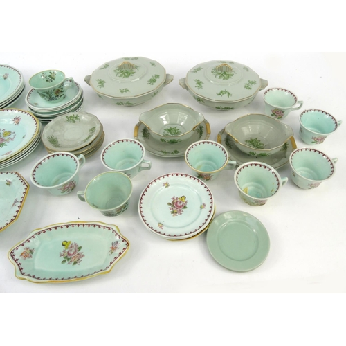 476 - Limoges L. Bernardaud & Co part dinner service and an Adams Calyx ware Micratex patterned part dinne... 