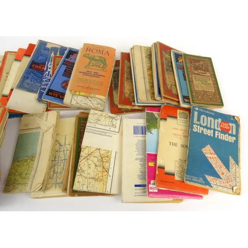 494 - Large collection of Ordnance Survey maps