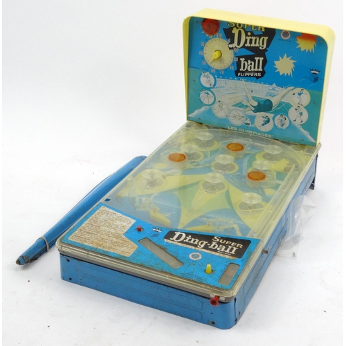 487 - Vintage Super Ding-Ball pinball machine