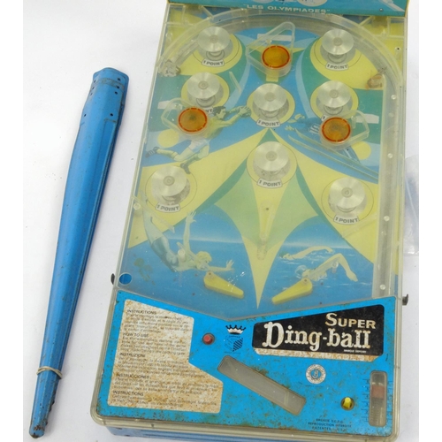 487 - Vintage Super Ding-Ball pinball machine