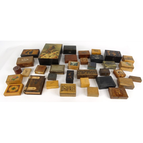 509 - Large selection of assorted cigarette and cigar boxes