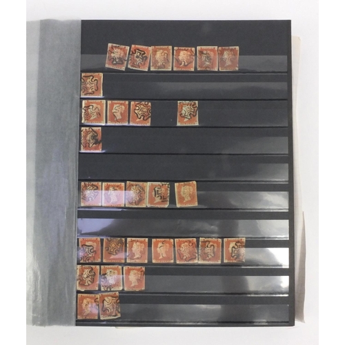 282 - Two albums of Victorian Penny Red stamps, over 1500 in total