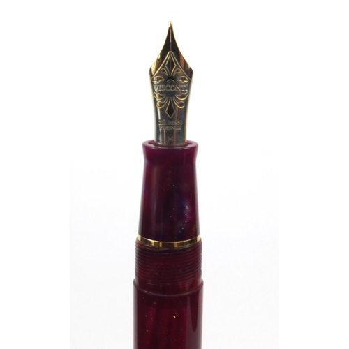 76a - Boxed Visconti Firenze limited edition fountain pen 'To Celebrate Her Majesty The Queen's Diamond Ju... 