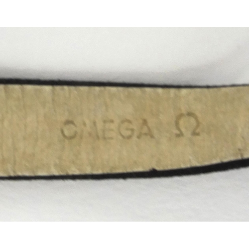 1298 - Omega 18ct gold lady's wristwatch